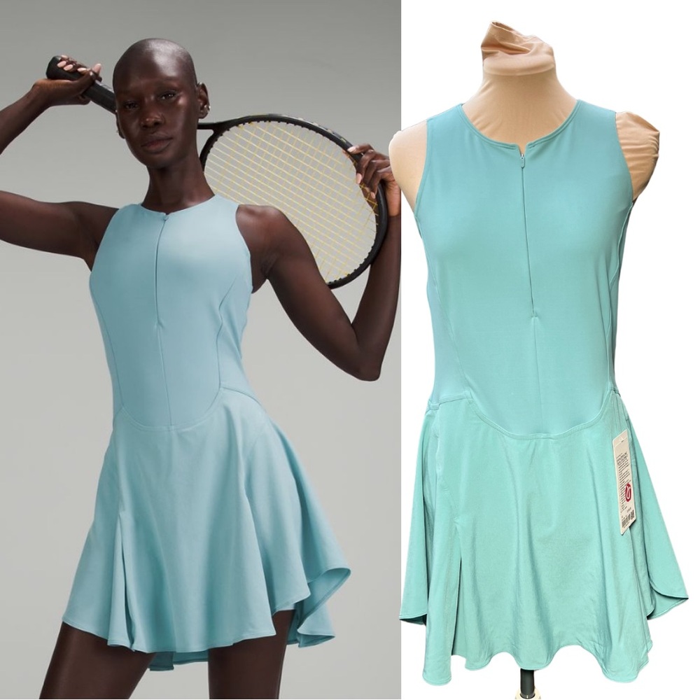 Lululemon [Size 10 - NWT] Teal Everlux 6” Tennis Dress